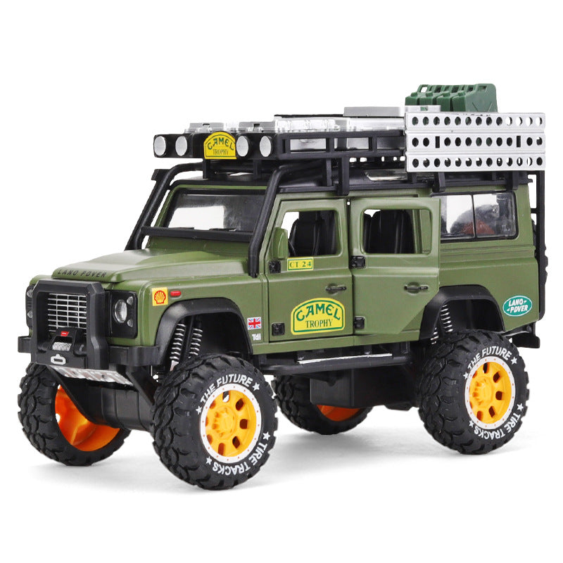 1:30 die-cast spielzeugauto mit lichtern & sound – batterie betrieben, ideal für kinder