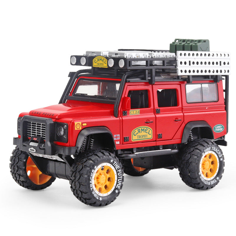 1:30 die-cast spielzeugauto mit lichtern & sound – batterie betrieben, ideal für kinder