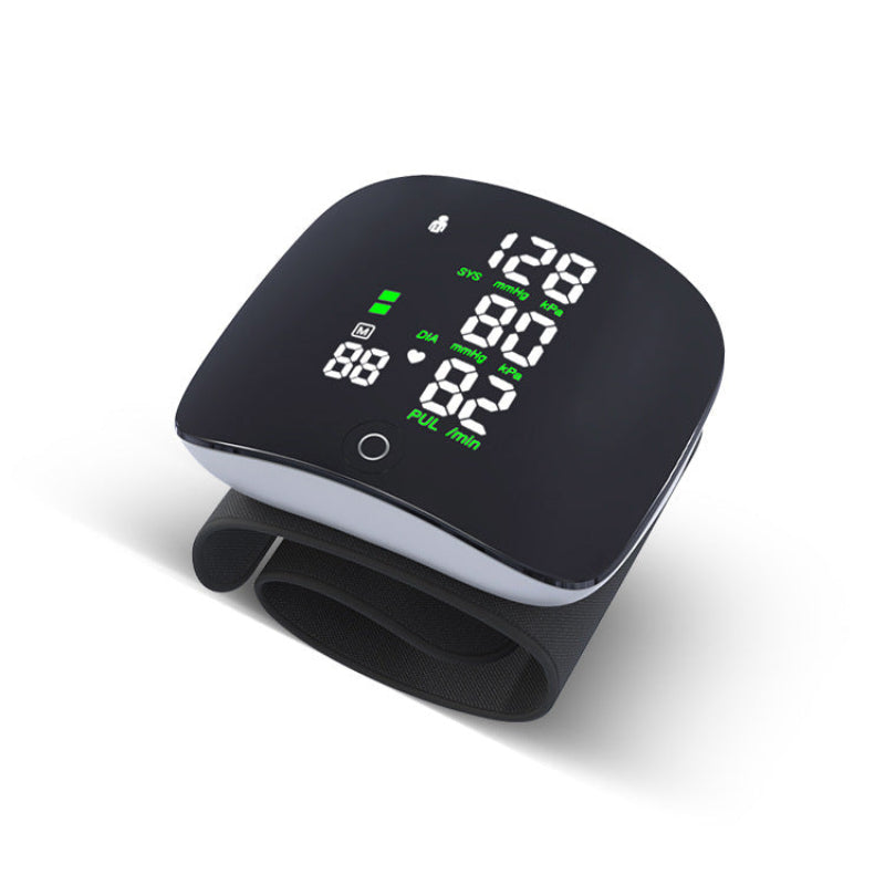 Automatisches blutdruckmessgerät für zu hause mit sprachfeedback, ein-knopf-messung, usb-betrieben, abs-material - ideal zur blutdrucküberwachung