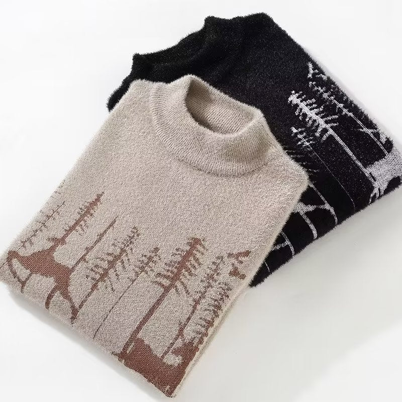 Pullover mit halbem stehkragen | ideal für kühlere jahreszeiten