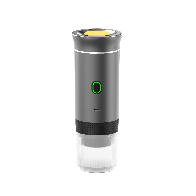 Tragbare 3-in-1 espresso-maschine – kompatibel mit gemahlenem kaffee & kapseln, usb aufladbar, intelligente heizung & extraktion, 60ml kapazität, ideal für reisen und den einsatz im freien