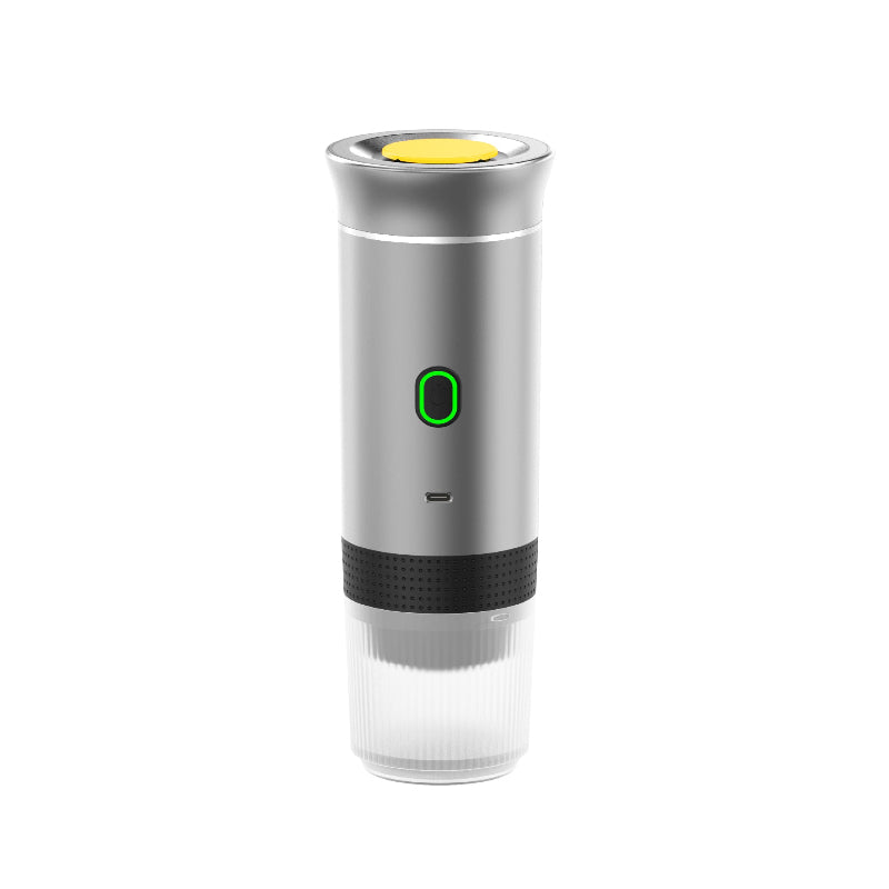 Tragbare 3-in-1 espresso-maschine – kompatibel mit gemahlenem kaffee & kapseln, usb aufladbar, intelligente heizung & extraktion, 60ml kapazität, ideal für reisen und den einsatz im freien