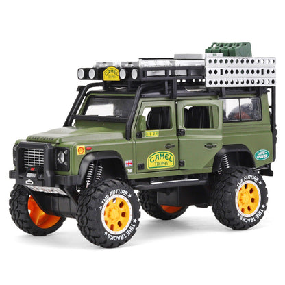 1:30 die-cast spielzeugauto mit lichtern & sound – batterie betrieben, ideal für kinder