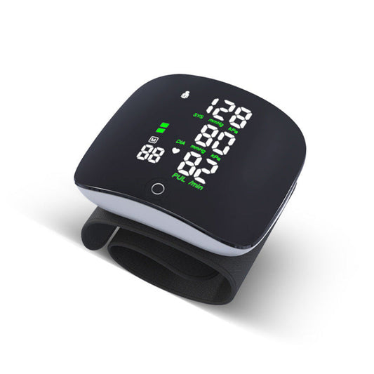 Automatisches blutdruckmessgerät für zu hause mit sprachfeedback, ein-knopf-messung, usb-betrieben, abs-material - ideal zur blutdrucküberwachung