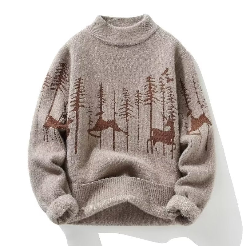 Pullover mit halbem stehkragen | ideal für kühlere jahreszeiten