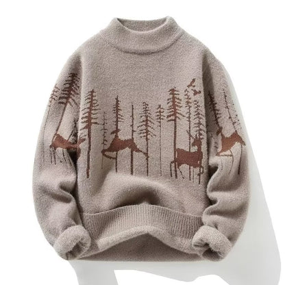 Pullover mit halbem stehkragen | ideal für kühlere jahreszeiten