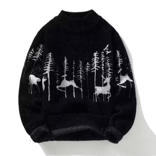 Pullover mit halbem stehkragen | ideal für kühlere jahreszeiten