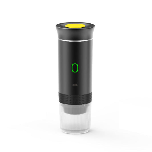 Tragbare 3-in-1 espresso-maschine – kompatibel mit gemahlenem kaffee & kapseln, usb aufladbar, intelligente heizung & extraktion, 60ml kapazität, ideal für reisen und den einsatz im freien
